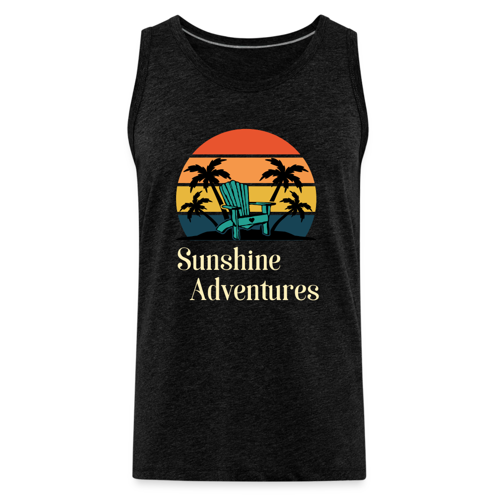 Beach Chair Sunshine Adventures Tank - charcoal grey