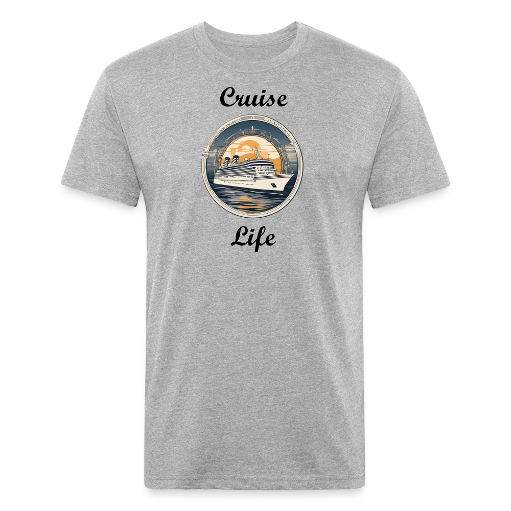 Cruise Life Tee - heather gray