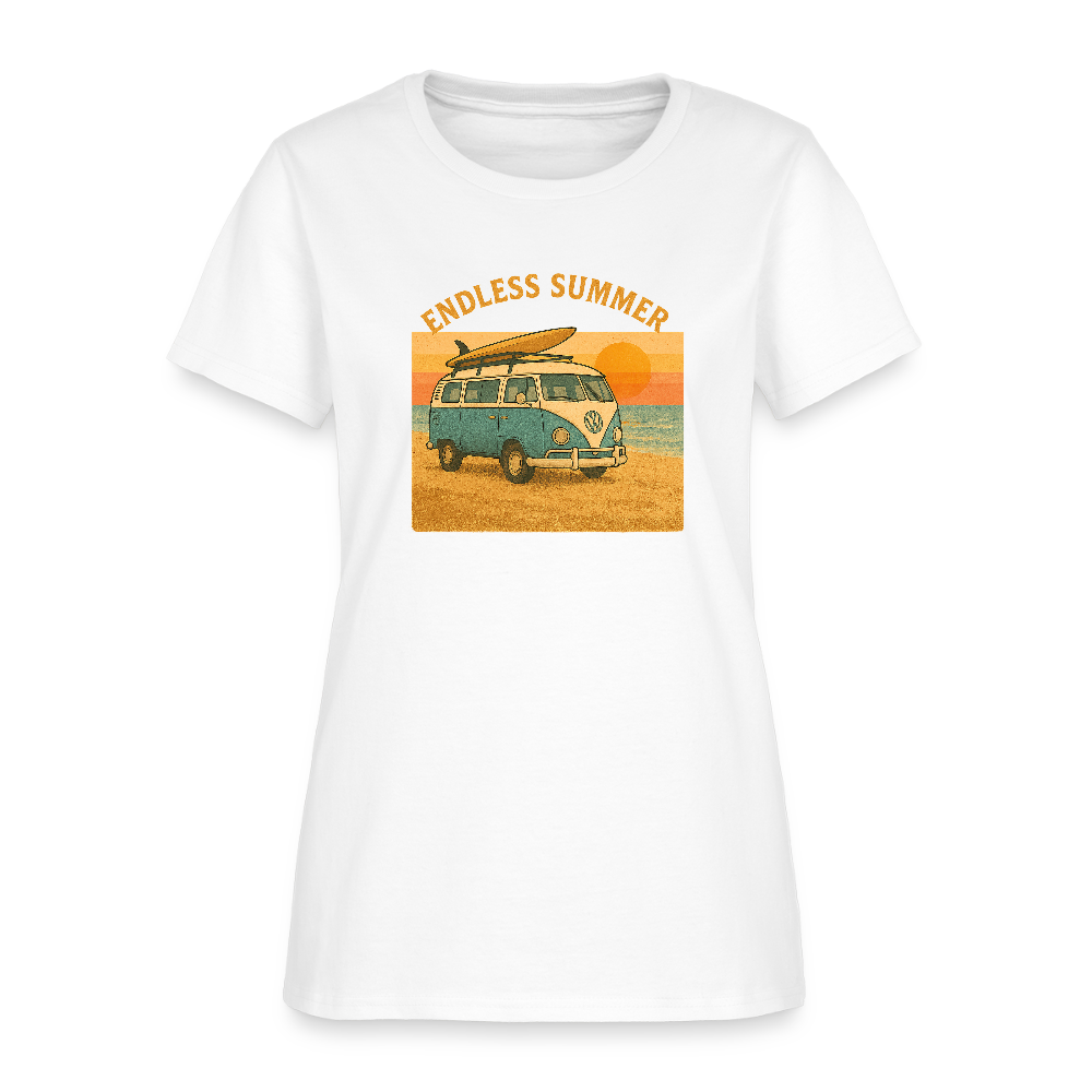 Endless Summer Women's Tee - white