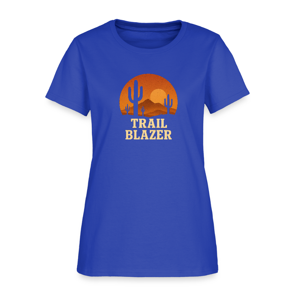 Trail Blazer Women's Tee - royal blue