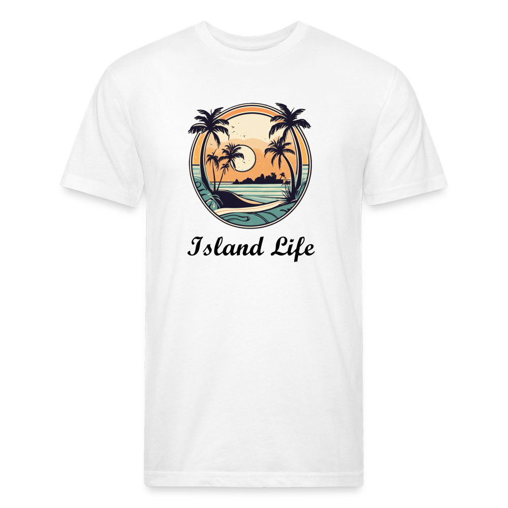 Island Life Tee - white