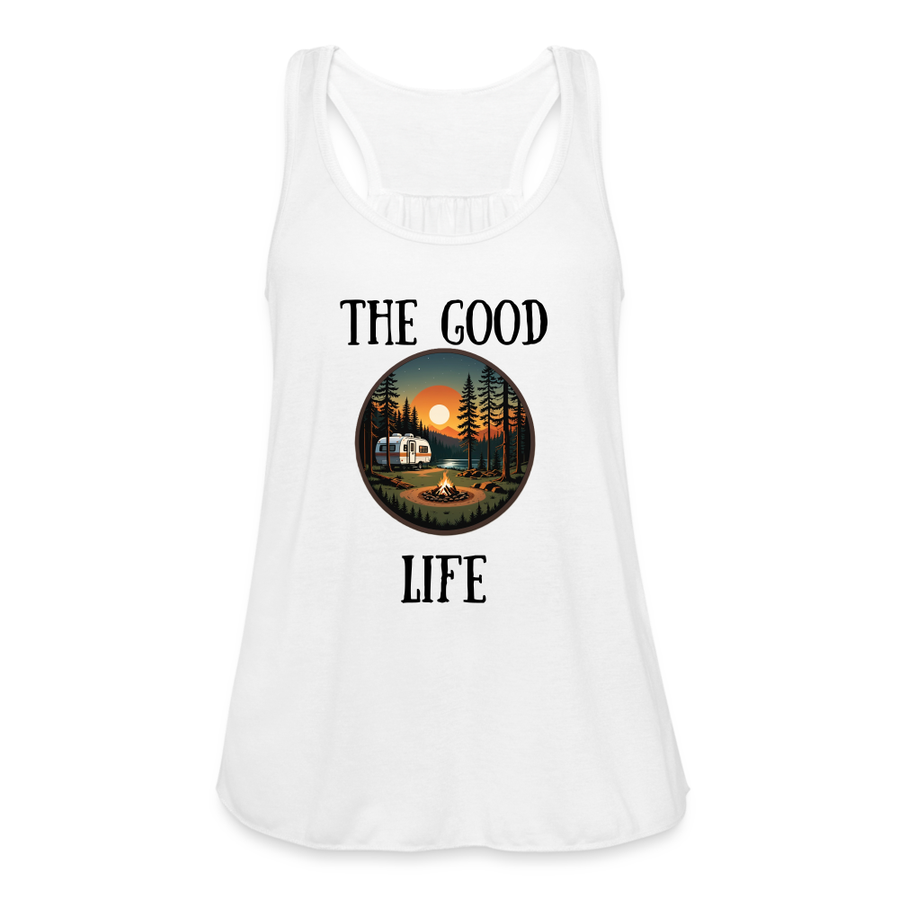Camper Good Life Women's Tank - white