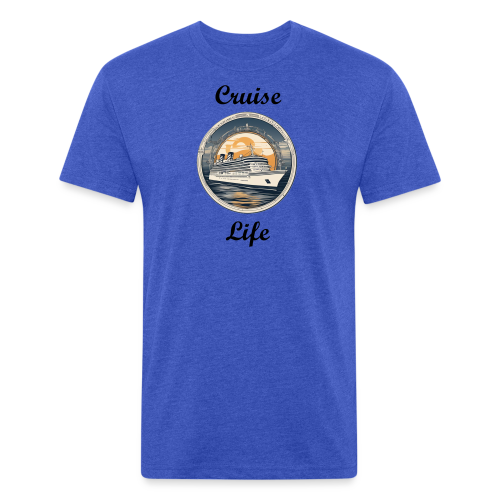 Cruise Life Tee - heather royal
