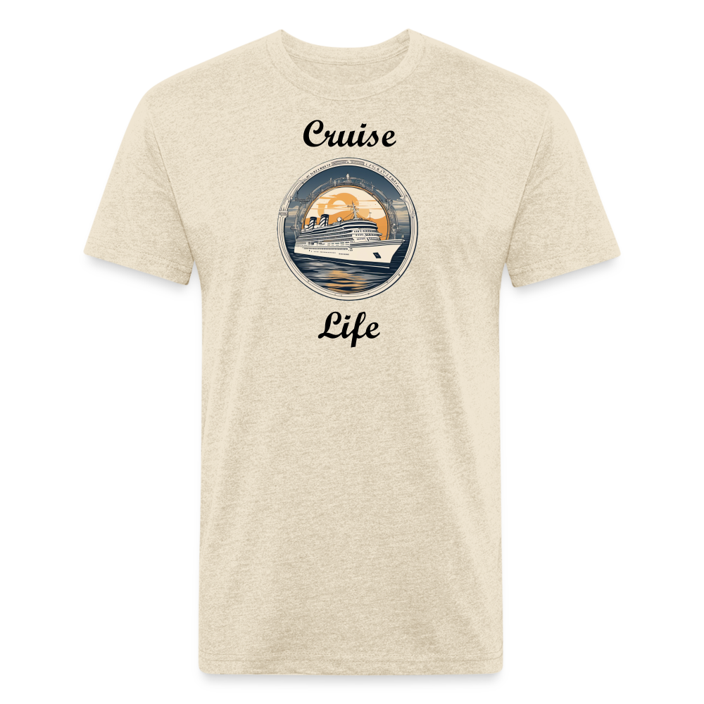 Cruise Life Tee - heather cream