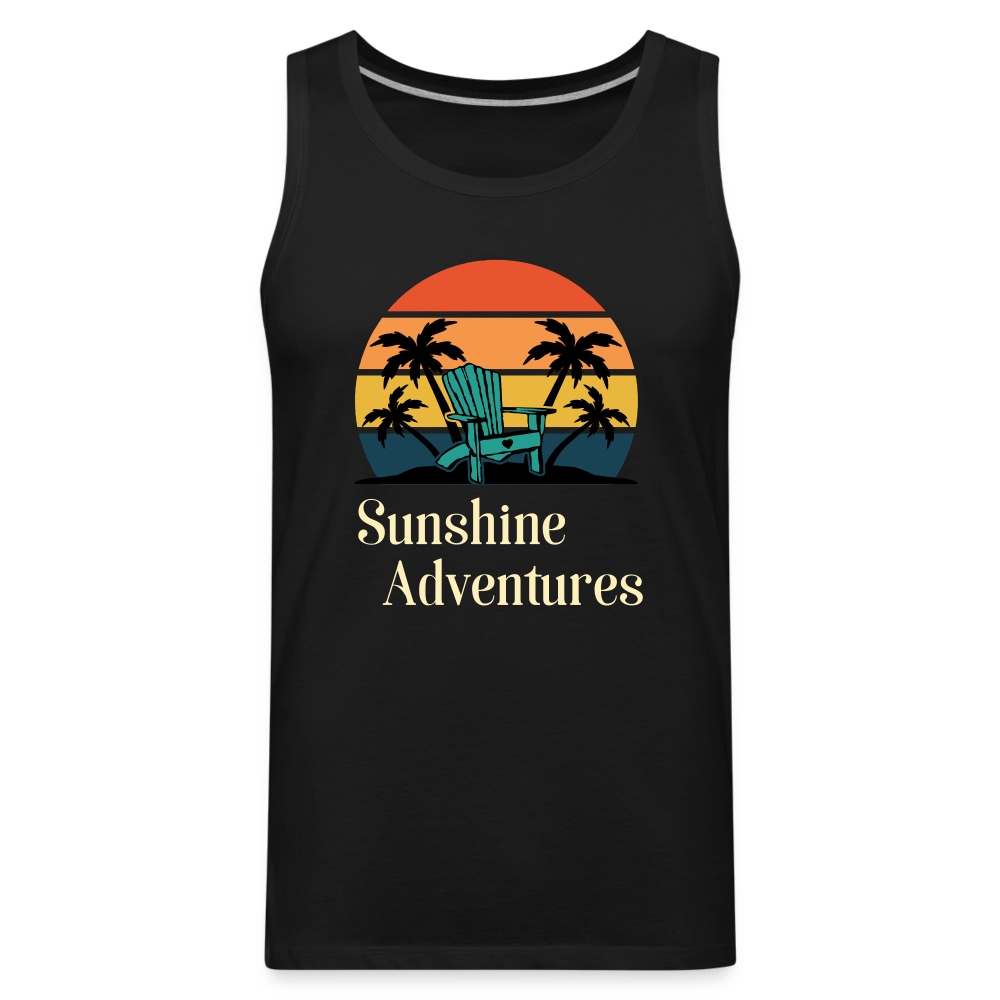 Beach Chair Sunshine Adventures Tank - black