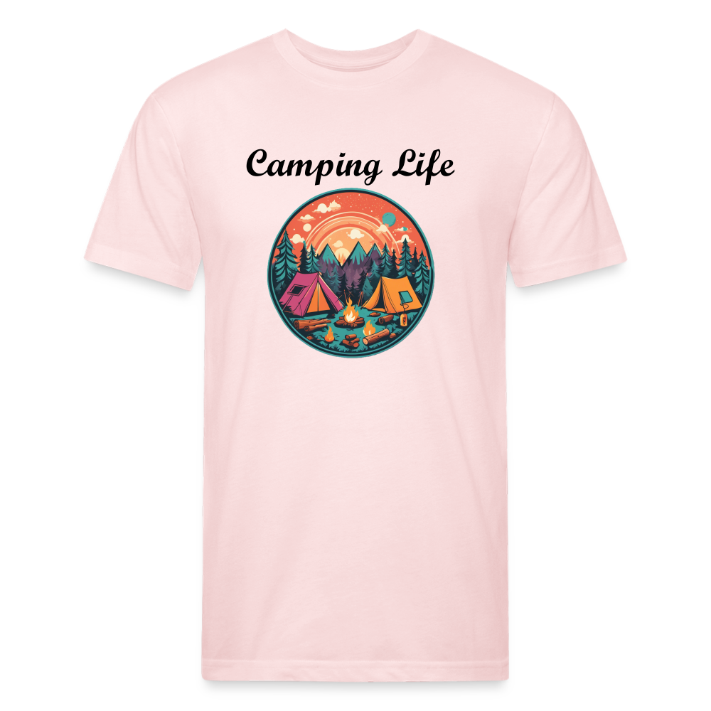 Camping Life Tee - blush pink