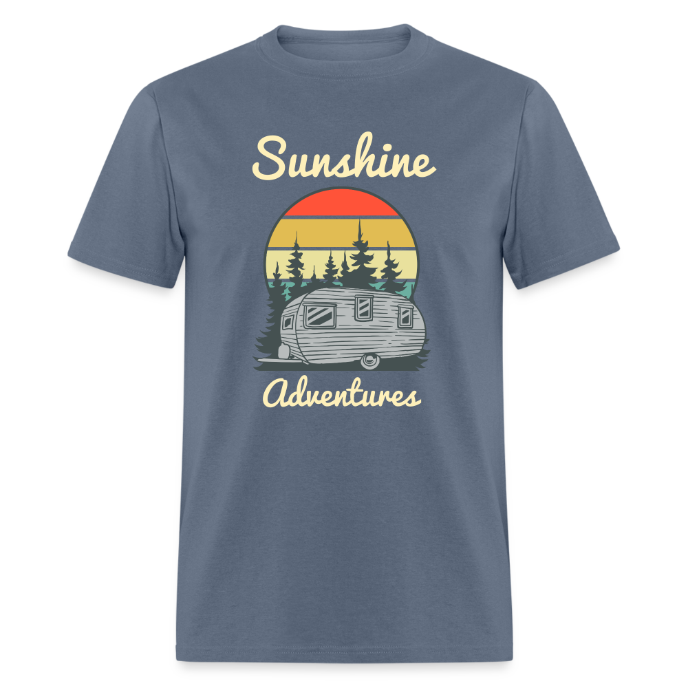 Camping Sunshine Adventures Tee - denim