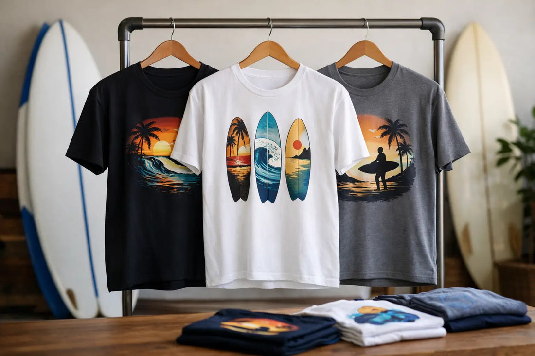 How to Choose a Surfboard Graphic T Shirt