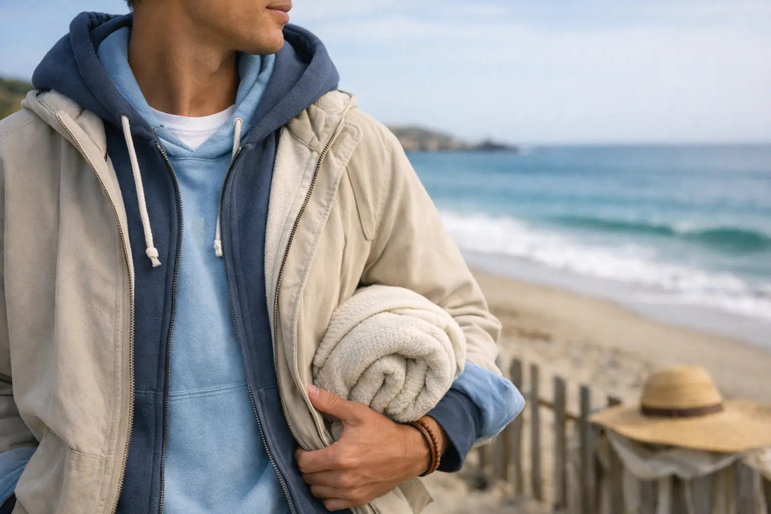 How to Layer Coastal Hoodies for Beach Days