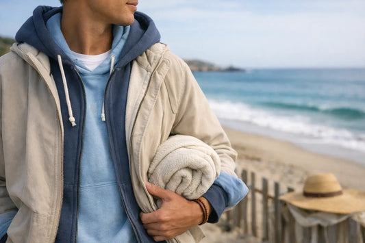 How to Layer Coastal Hoodies for Beach Days