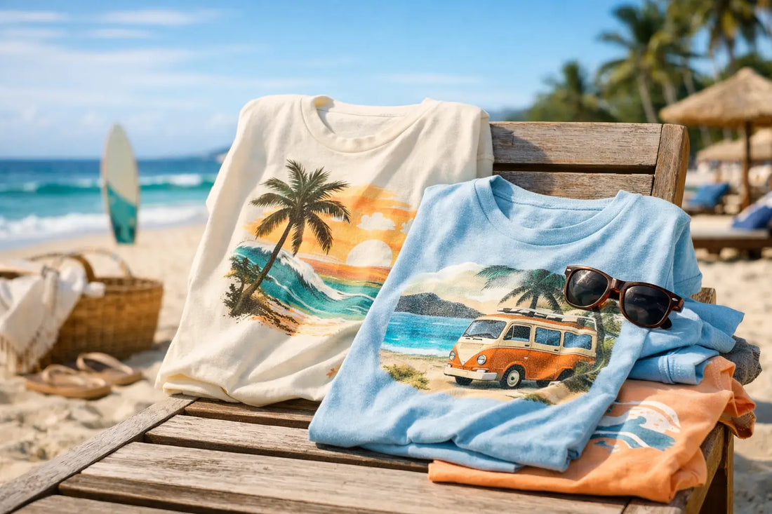 Beach Graphic Tees for Every Sunny Escape