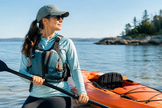 Kayak Apparel for Sunny Days and Shoreline Stories