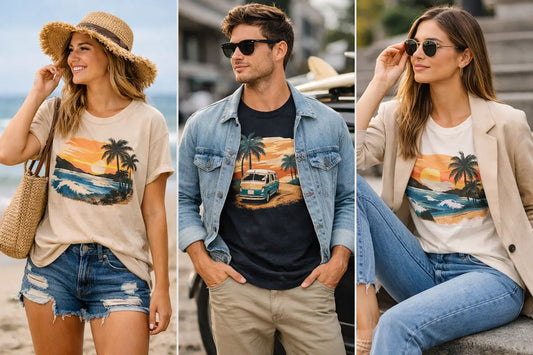 How to Style Beach Graphic Tees for Any Day