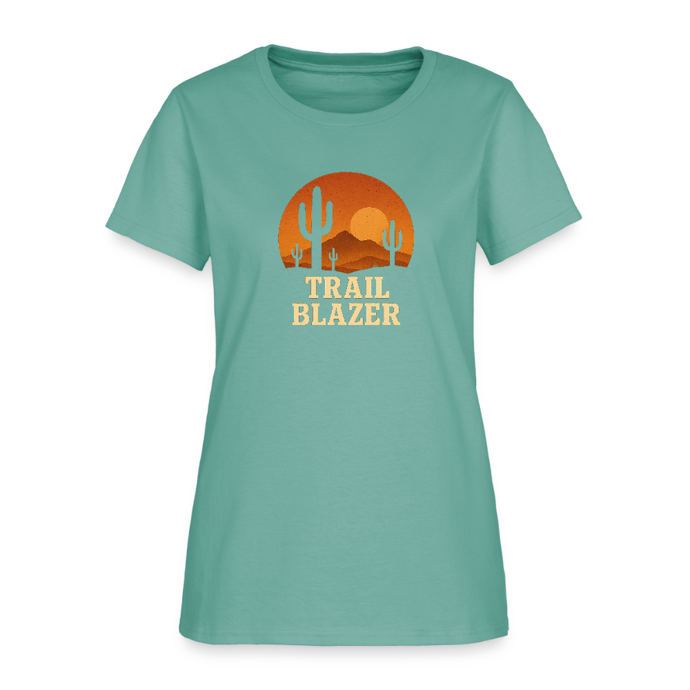 Trail Blazer Women's Tee - aquatic