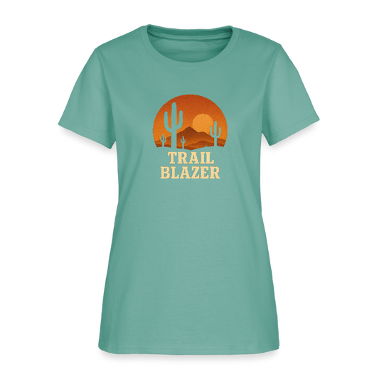 Trail Blazer Women's Tee - aquatic