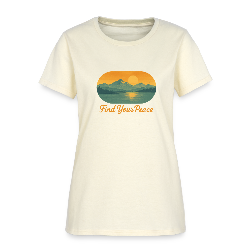 Find Your Peace Women's Tee - off white