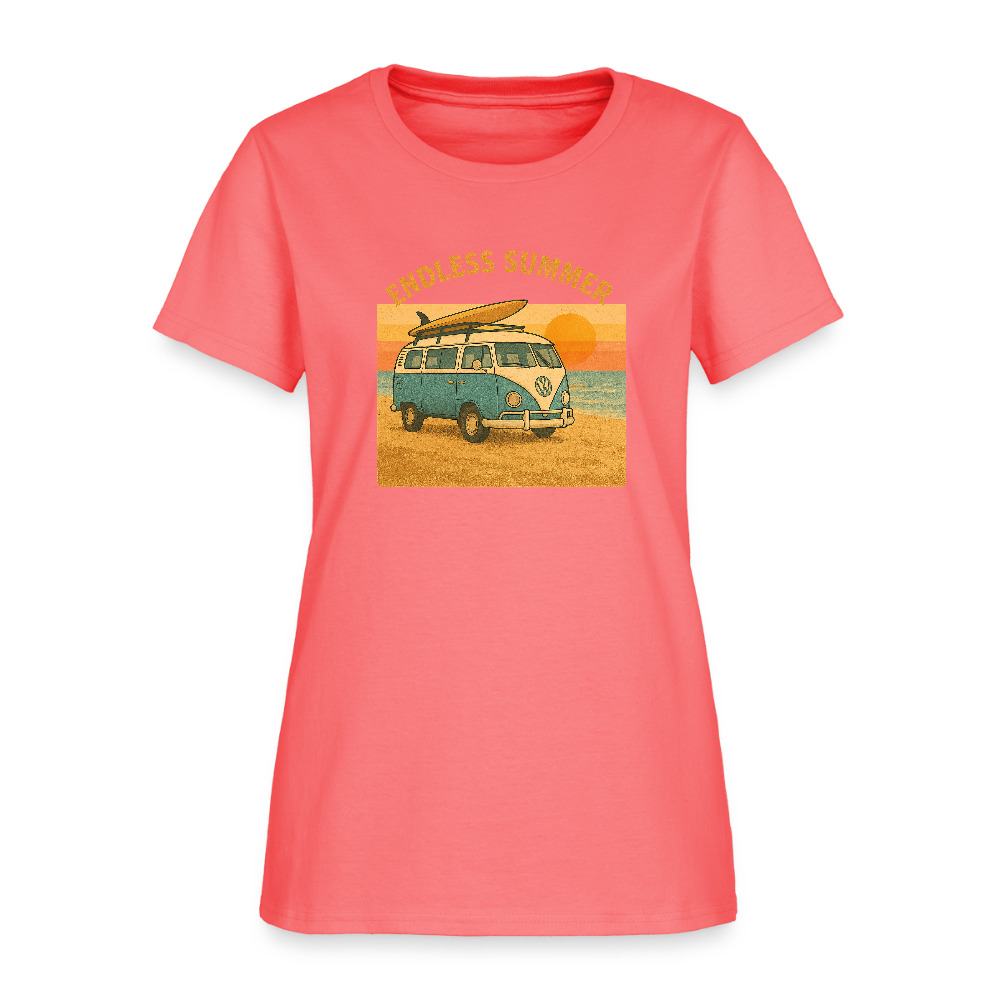 Endless Summer Women's Tee - coral