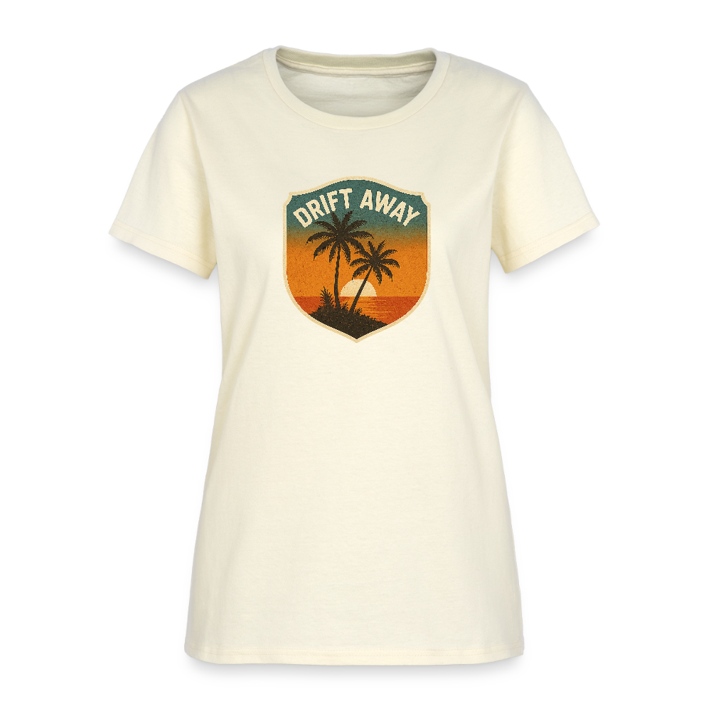 Drift Away Women's Tee - off white