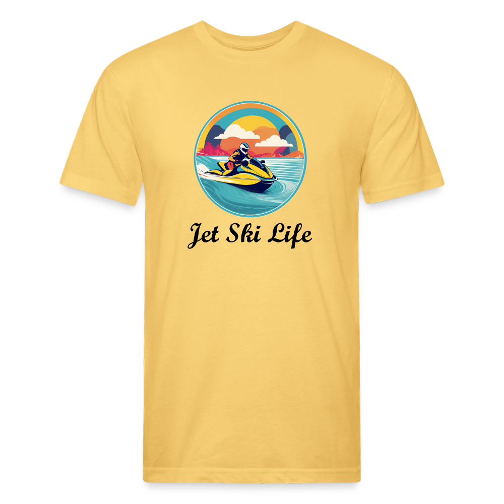 Jet Ski Life Tee - pastel yellow