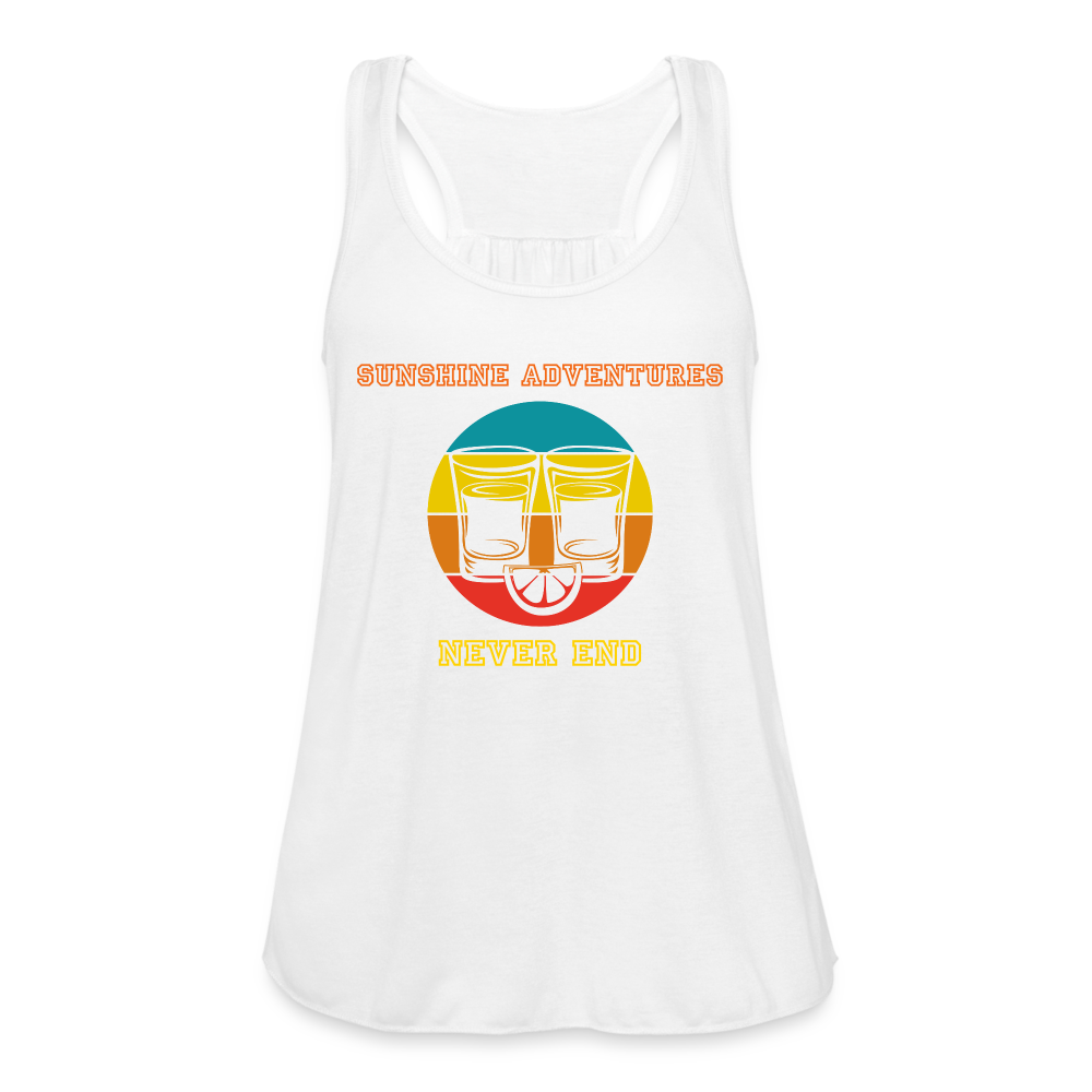 Never End Drinks Women's Tank - white