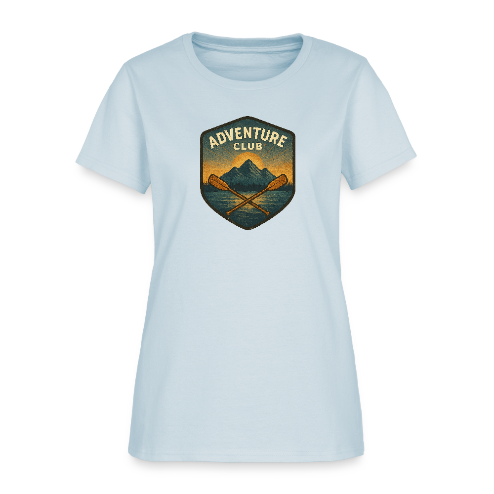 Adventure Club Women's Tee - light blue