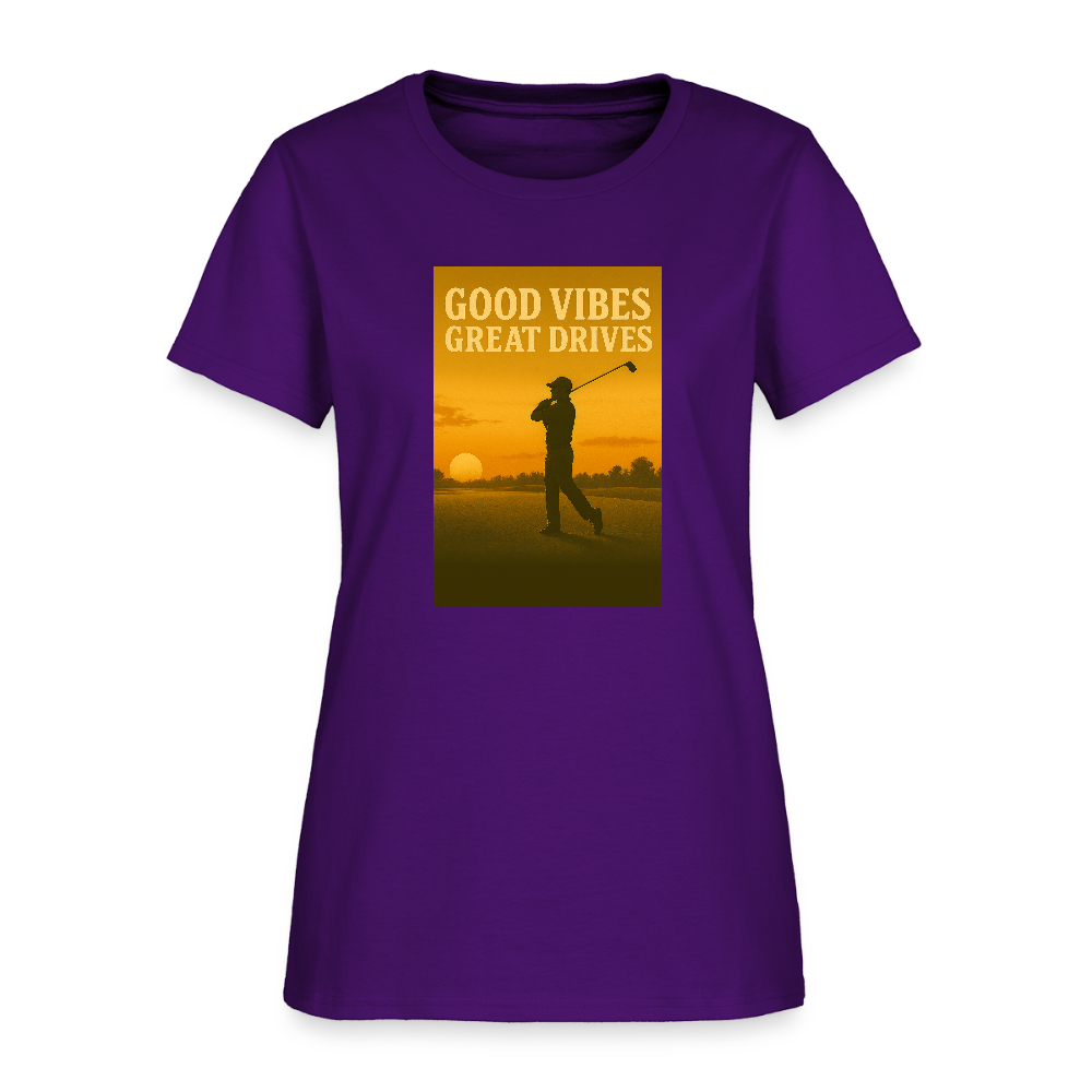 Great Drives Women's Tee - purple