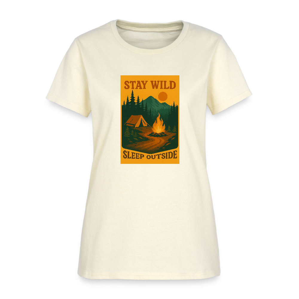 Stay Wild Women's Tee - off white