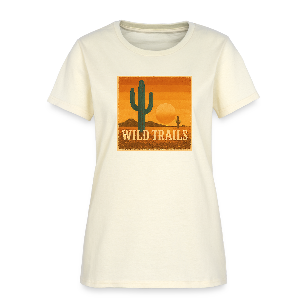 Wild Trails Women's Tee - off white