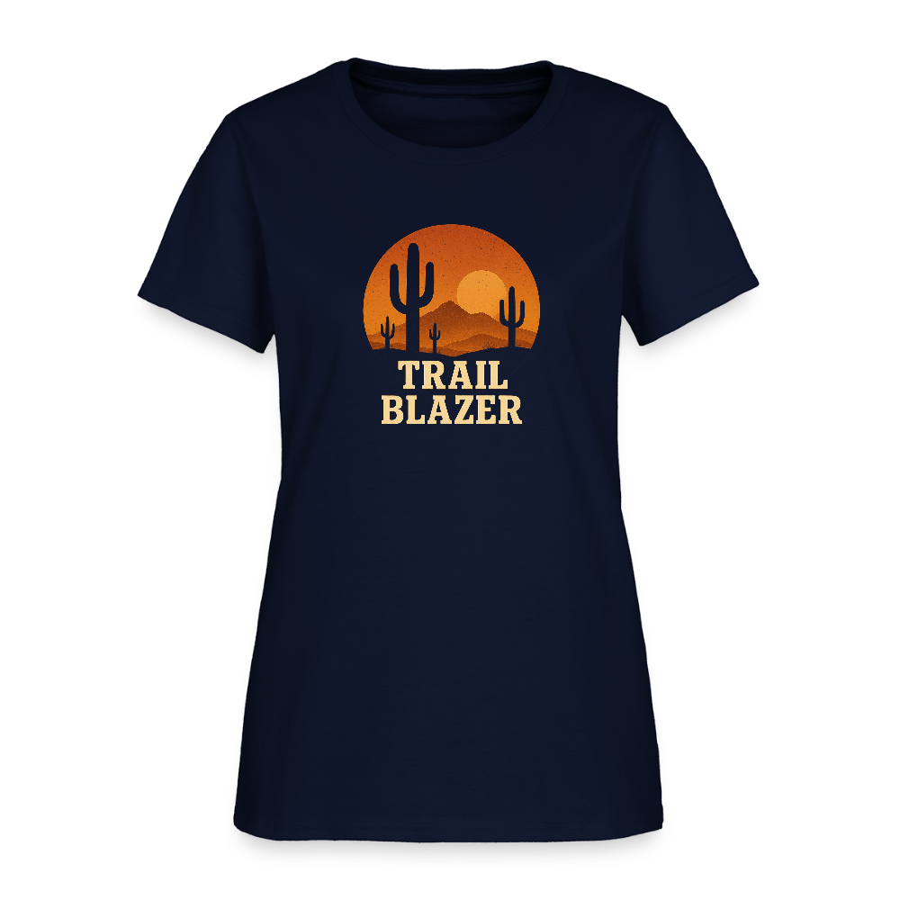 Trail Blazer Women's Tee - navy