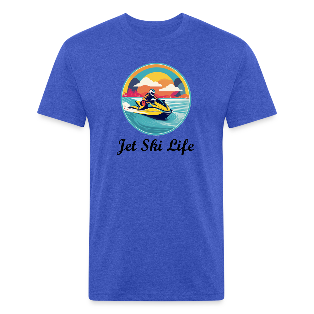 Jet Ski Life Tee - heather royal