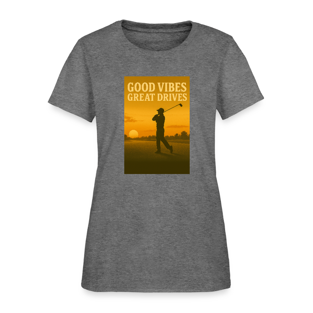 Great Drives Women's Tee - graphite heather