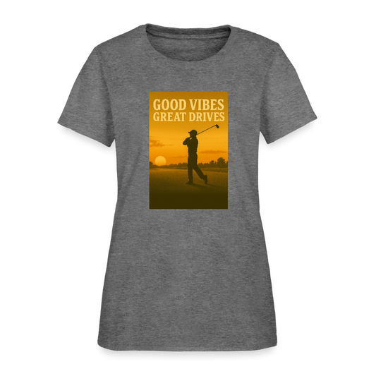 Great Drives Women's Tee - graphite heather