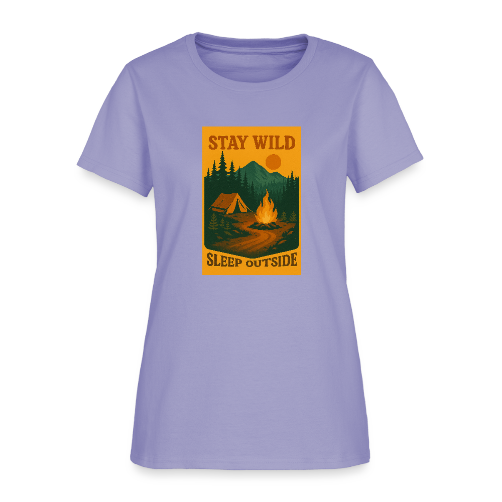 Stay Wild Women's Tee - lavender
