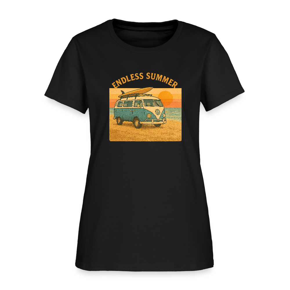Endless Summer Women's Tee - black