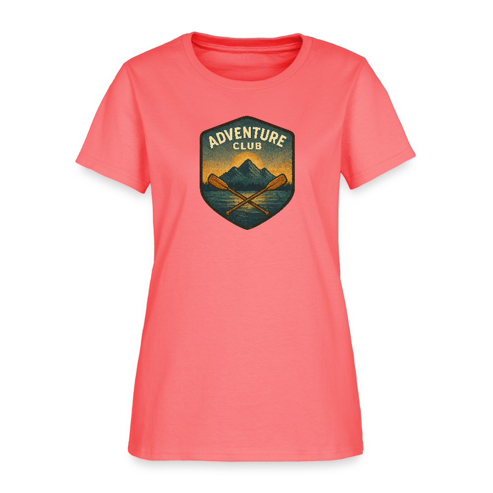 Adventure Club Women's Tee - coral