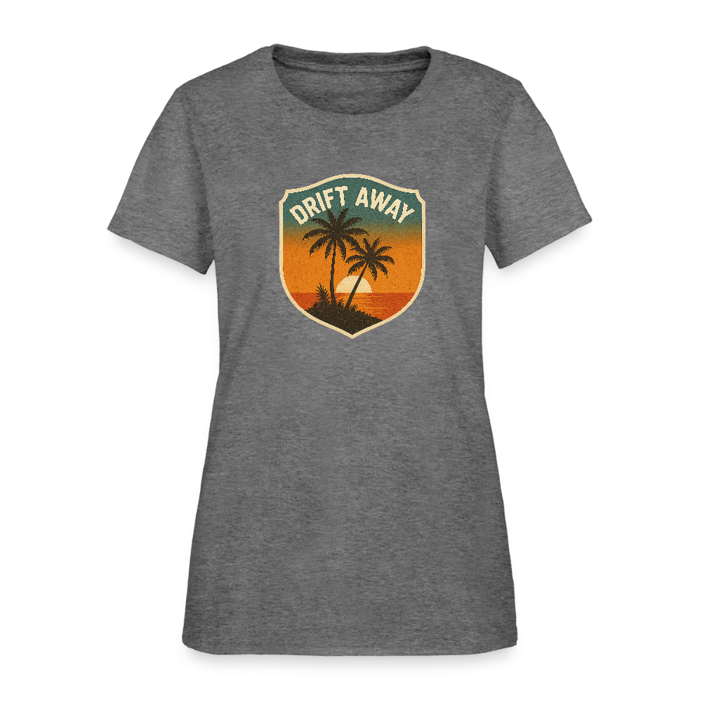 Drift Away Women's Tee - graphite heather