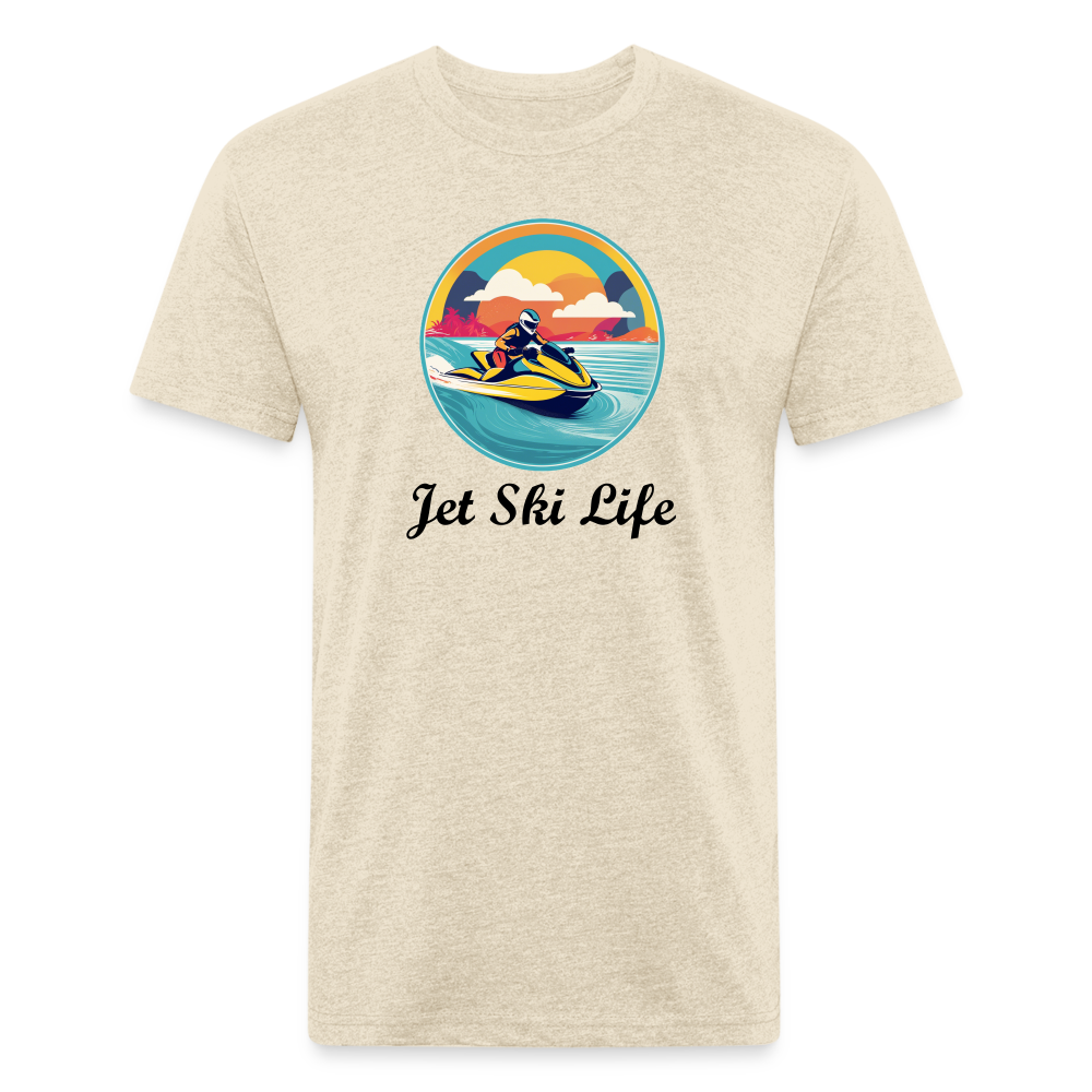 Jet Ski Life Tee - heather cream