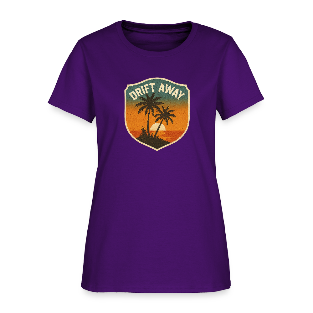 Drift Away Women's Tee - purple