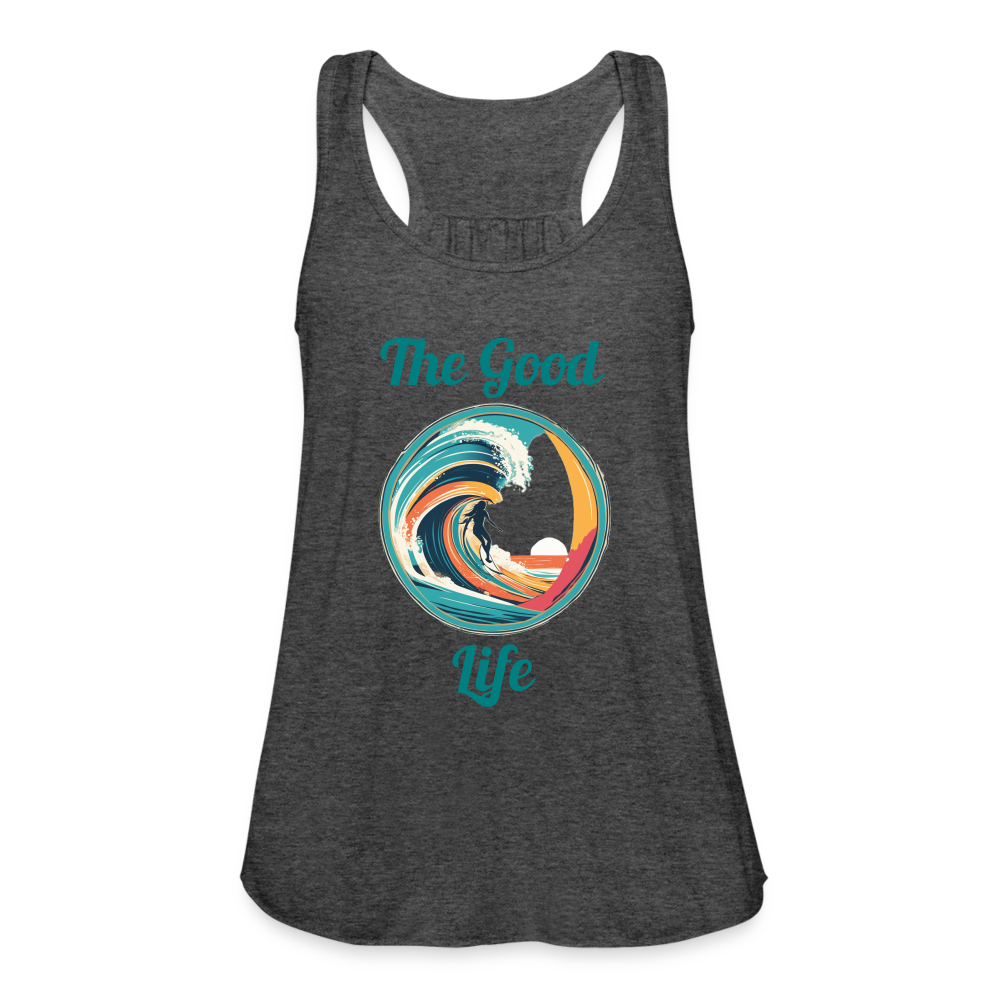 Good Life Surfing Women's Tank - deep heather