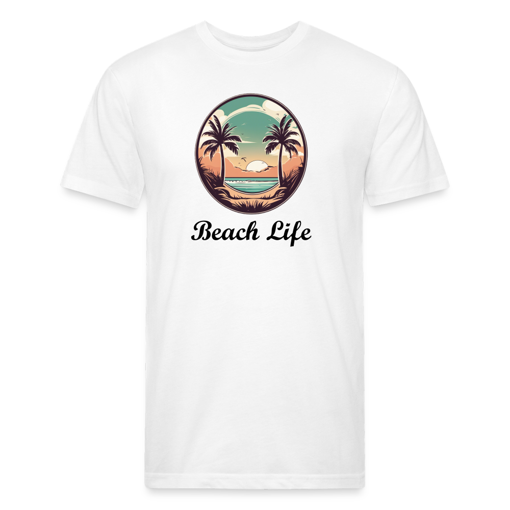 Beach Life Tee - white