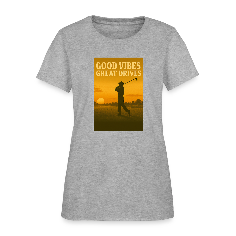 Great Drives Women's Tee - heather gray