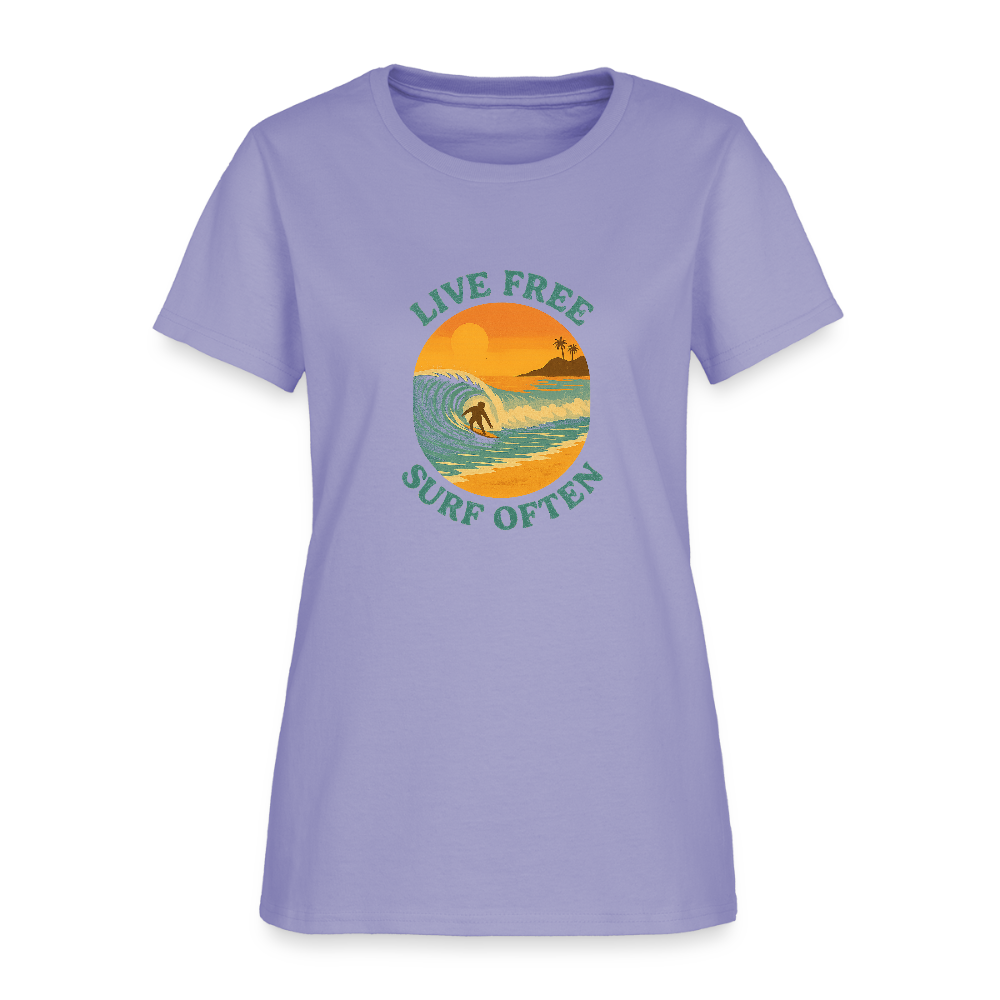 Surf Often Women's Tee - lavender