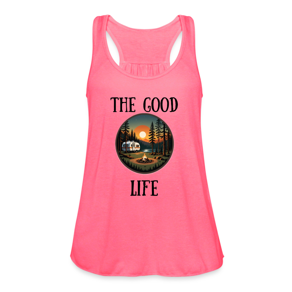 Camper Good Life Women's Tank - neon pink