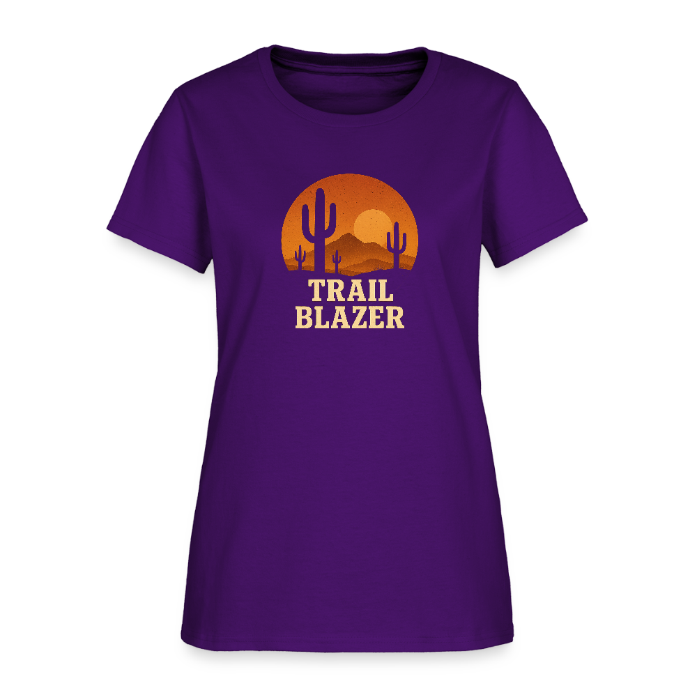 Trail Blazer Women's Tee - purple