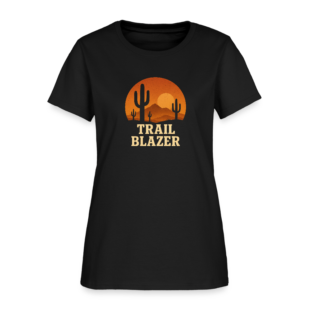 Trail Blazer Women's Tee - black