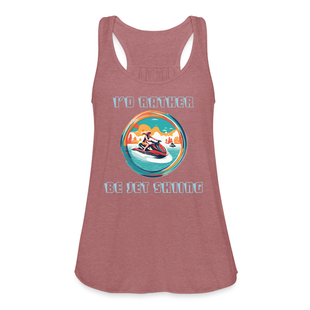 Rather Be Jet Skiing Women's Tank - mauve