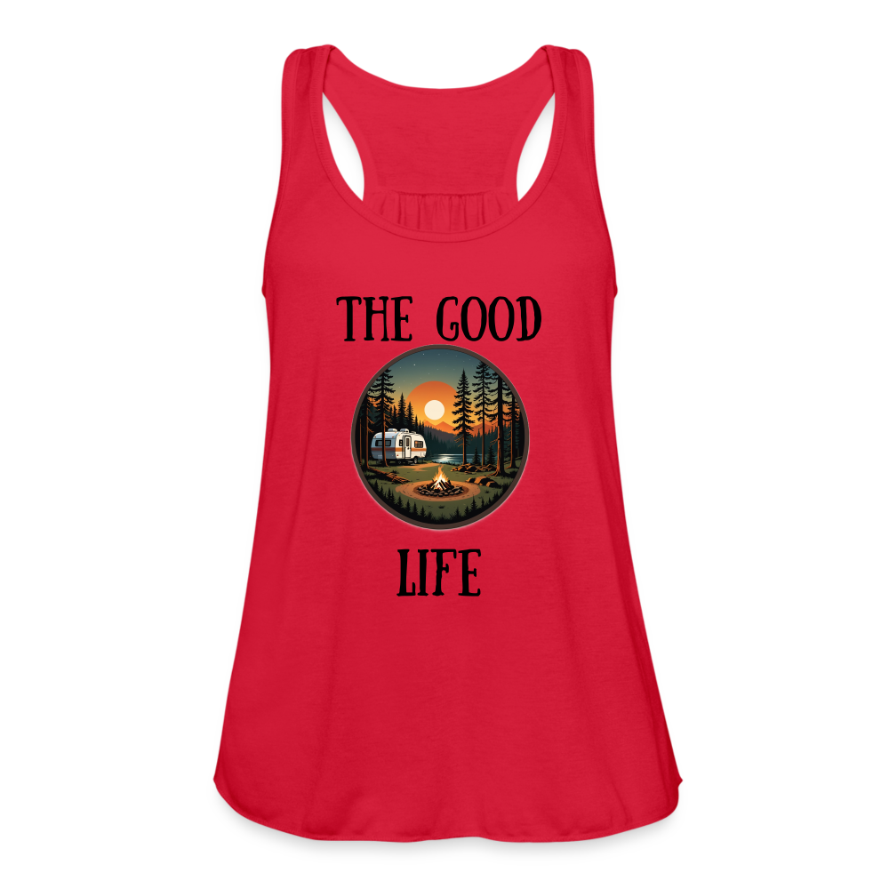 Camper Good Life Women's Tank - red