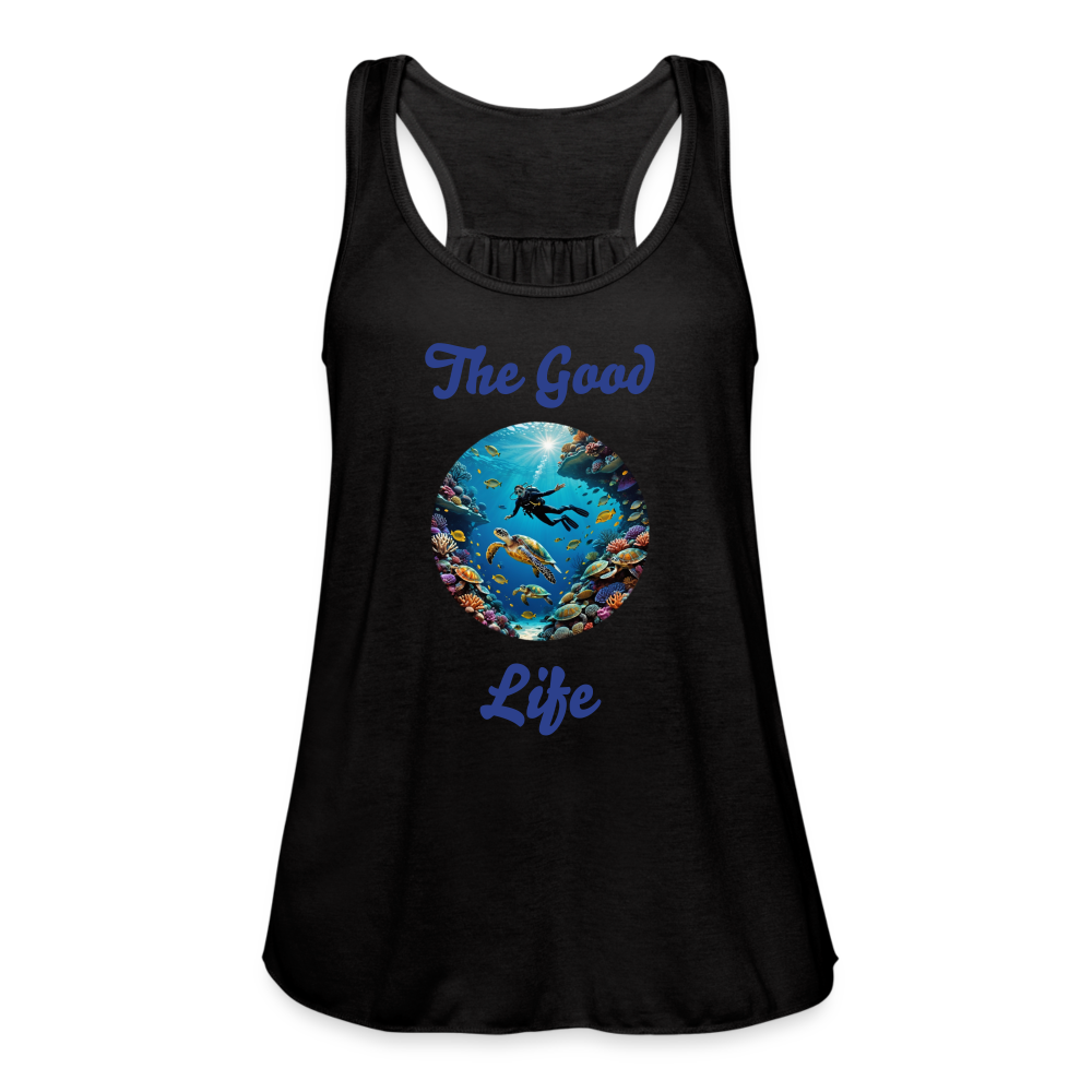 Diving The Good Life Women's Tank - black