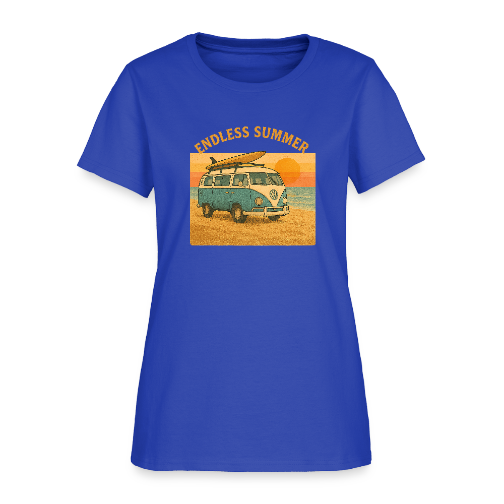 Endless Summer Women's Tee - royal blue