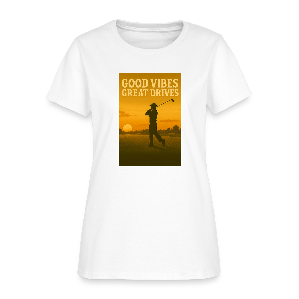 Great Drives Women's Tee - white